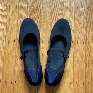 Rothy's Black Mary Jane Flats